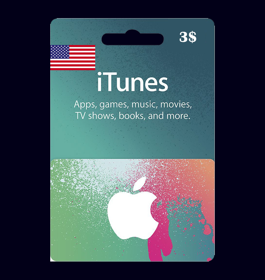 3$ iTunes gift card.