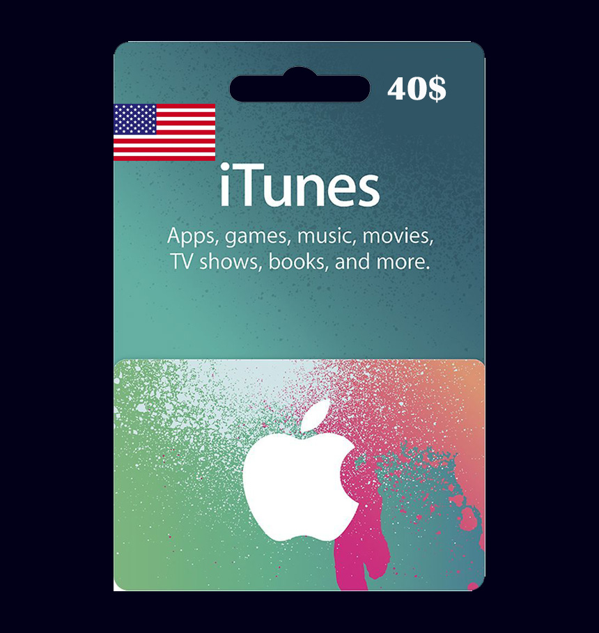 40$ iTunes gift card.