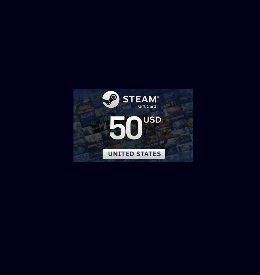 50$ Steam gift card.