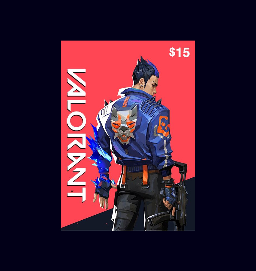 15$ Valorant gift card.