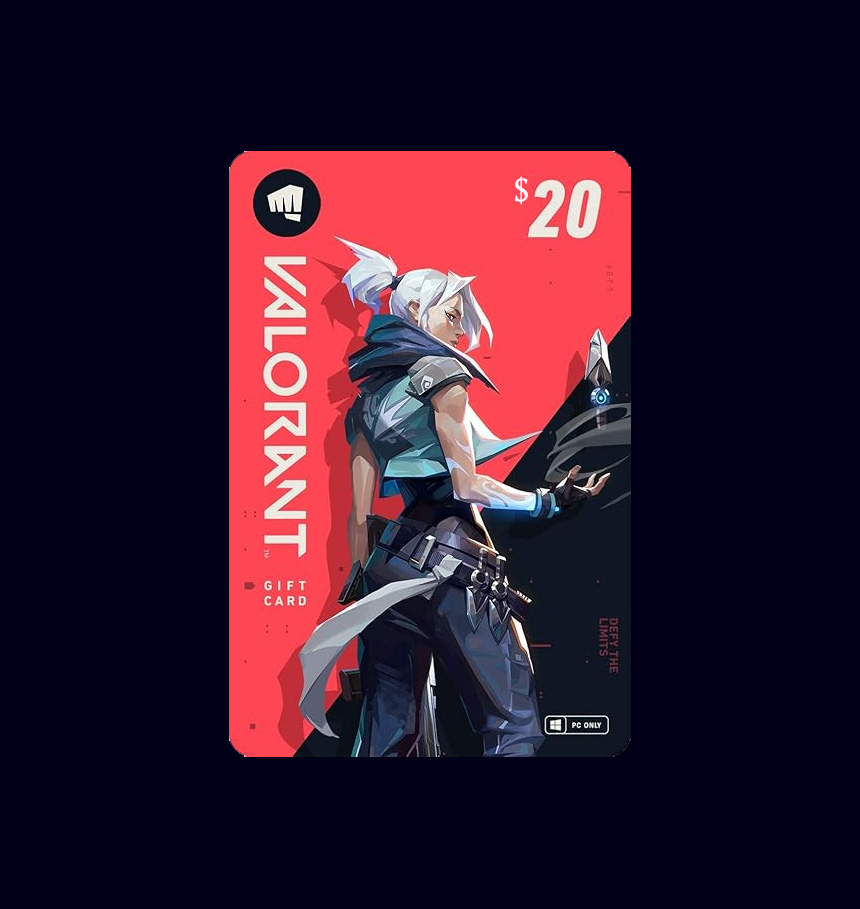 20$ Valorant gift card.