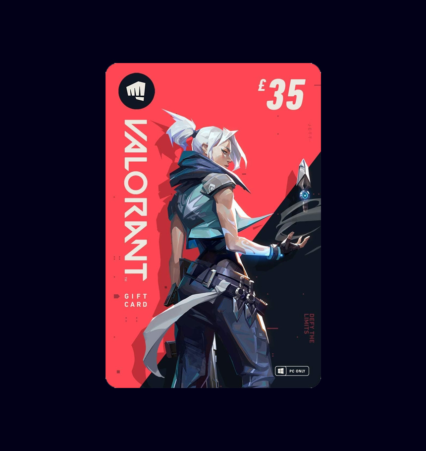 35$ Valorant gift card.
