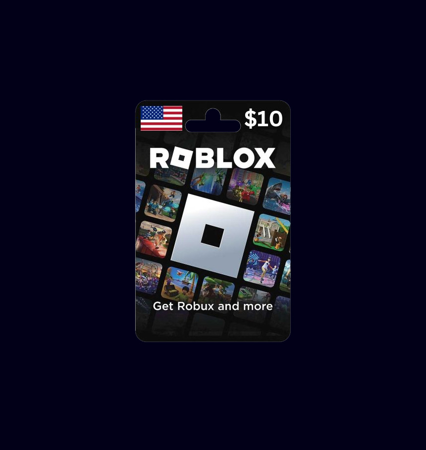 10$ Roblox gift card.