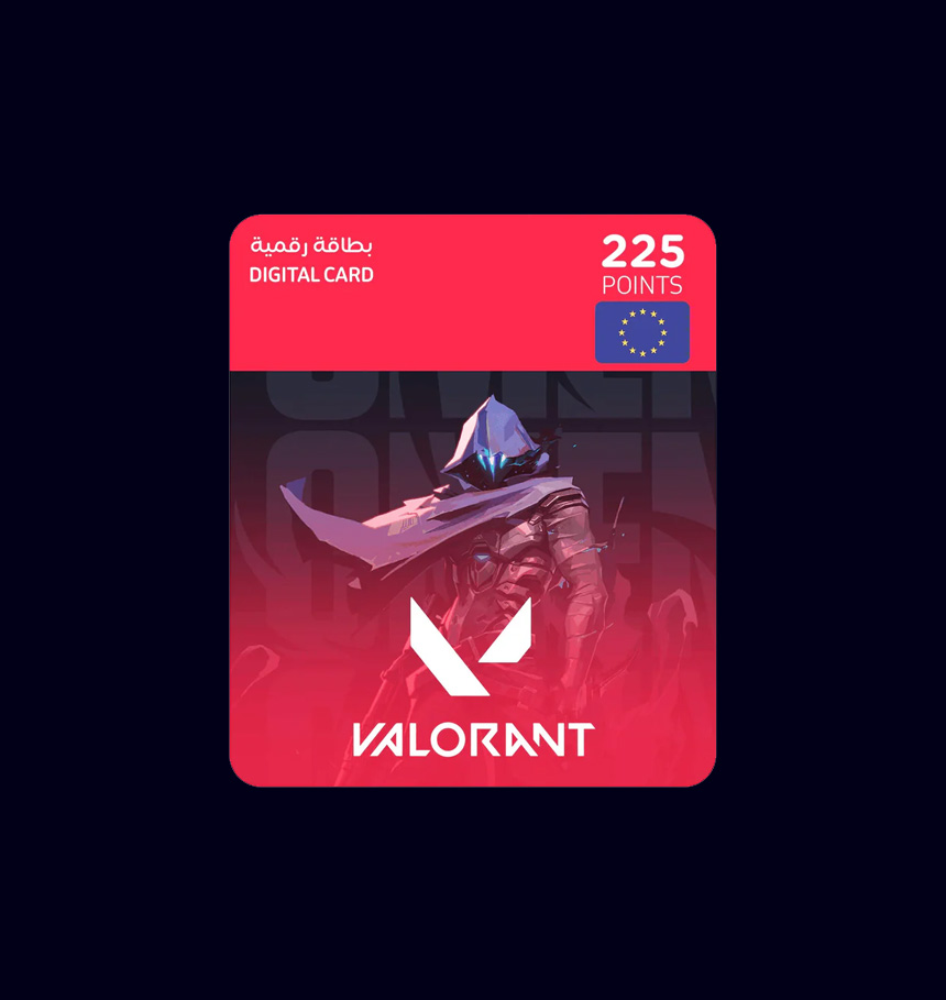225vp Valorant gift card.