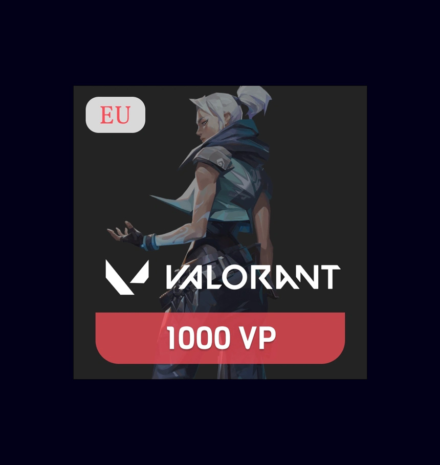 1000vp Valorant gift card.