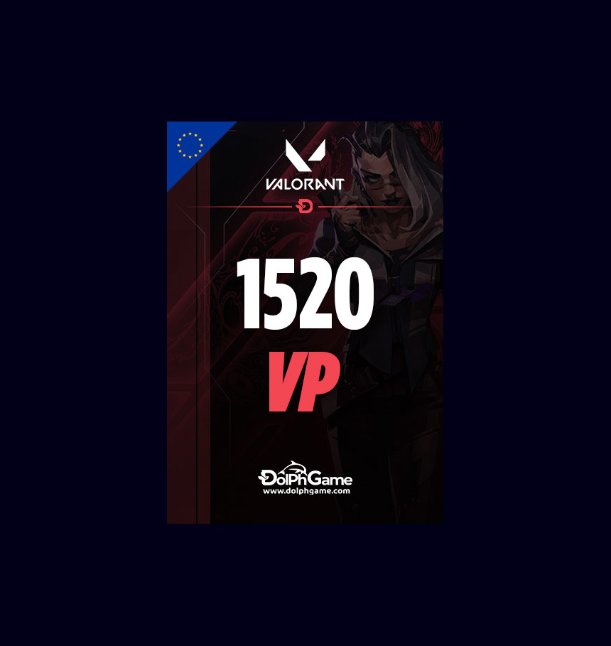 1520VP Valorant gift card.